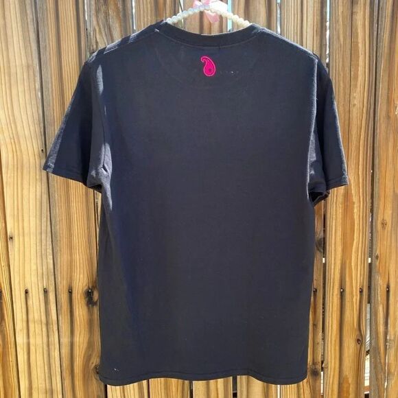 Waterschic Cheetah Cactus Short Sleeve Shirt Black Size Small - Picture 8 of 9